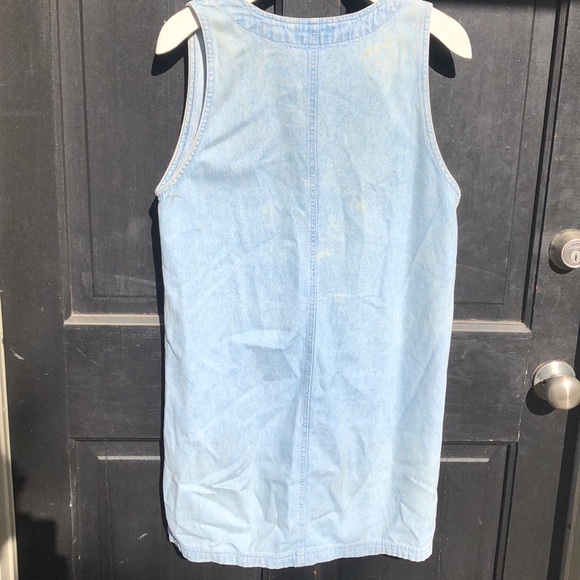 Vintage Button-Down Denim Dress - Picture 2 of 4